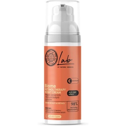 Natura Siberica Lab Biome Retinol Therapy ночной крем для лица 50 мл
Natura Siberica Lab Biome Retinol Therapy ночной крем для лица 50 мл