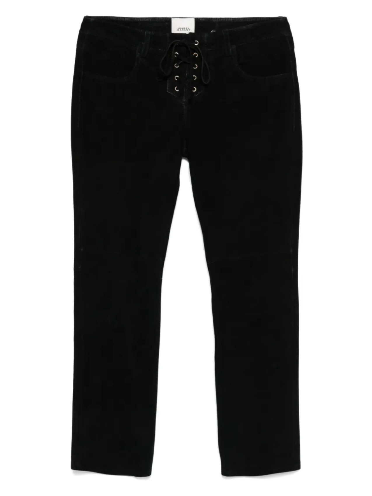 Узкие брюки с низкой посадкой ISABEL MARANT, черный
Узкие брюки с низкой посадкой ISABEL MARANT, черный
