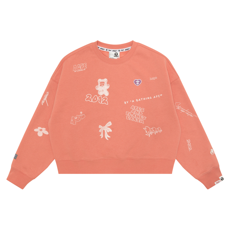 Свитшот женский Aape, оранжевый
Свитшот женский Aape, оранжевый