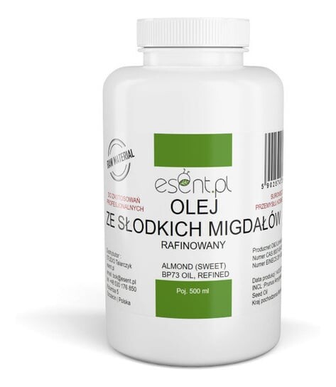 Масло сладкого миндаля, рафинированное, 500 мл Esent
Масло сладкого миндаля, рафинированное, 500 мл Esent