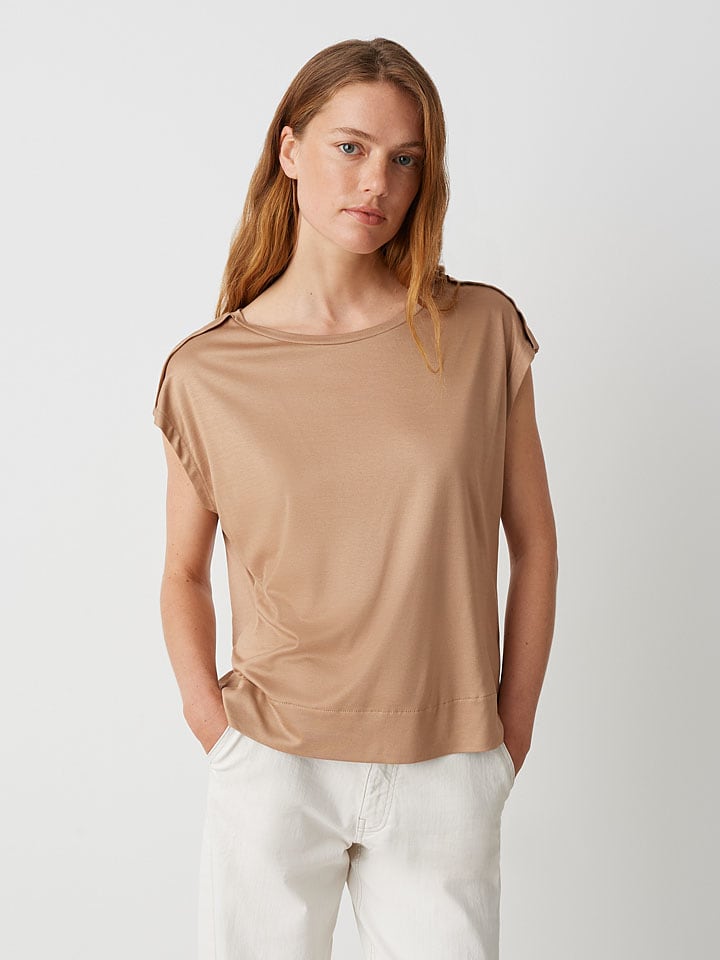 OPUS Светло-коричневая футболка, Коричневый, OPUS Светло-коричневая футболка
OPUS Светло-коричневая футболка, Коричневый, OPUS Светло-коричневая футболка