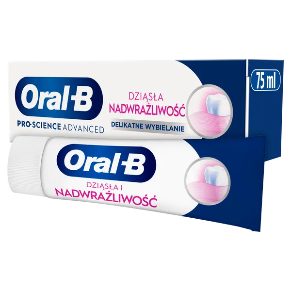 Зубная паста бережно отбеливающая, 75 мл Oral-B Pro-Science advanced
Зубная паста бережно отбеливающая, 75 мл Oral-B Pro-Science advanced