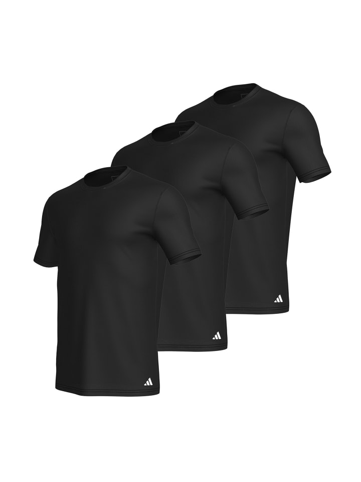 Футболка Basic 3P черного цвета adidas
Футболка Basic 3P черного цвета adidas