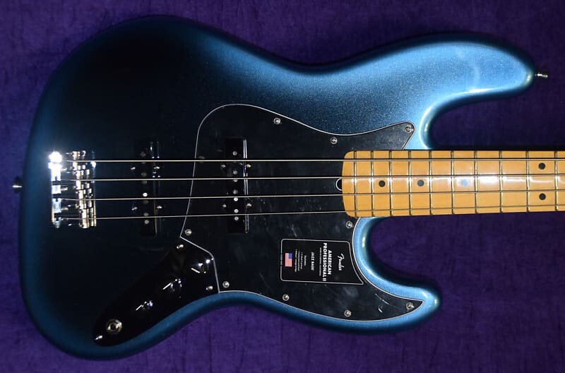 Fender AM Pro II Jazz 4, Dark Night с кленом Aerican Professional 2 Jazz
Fender AM Pro II Jazz 4, Dark Night с кленом Aerican Professional 2 Jazz
