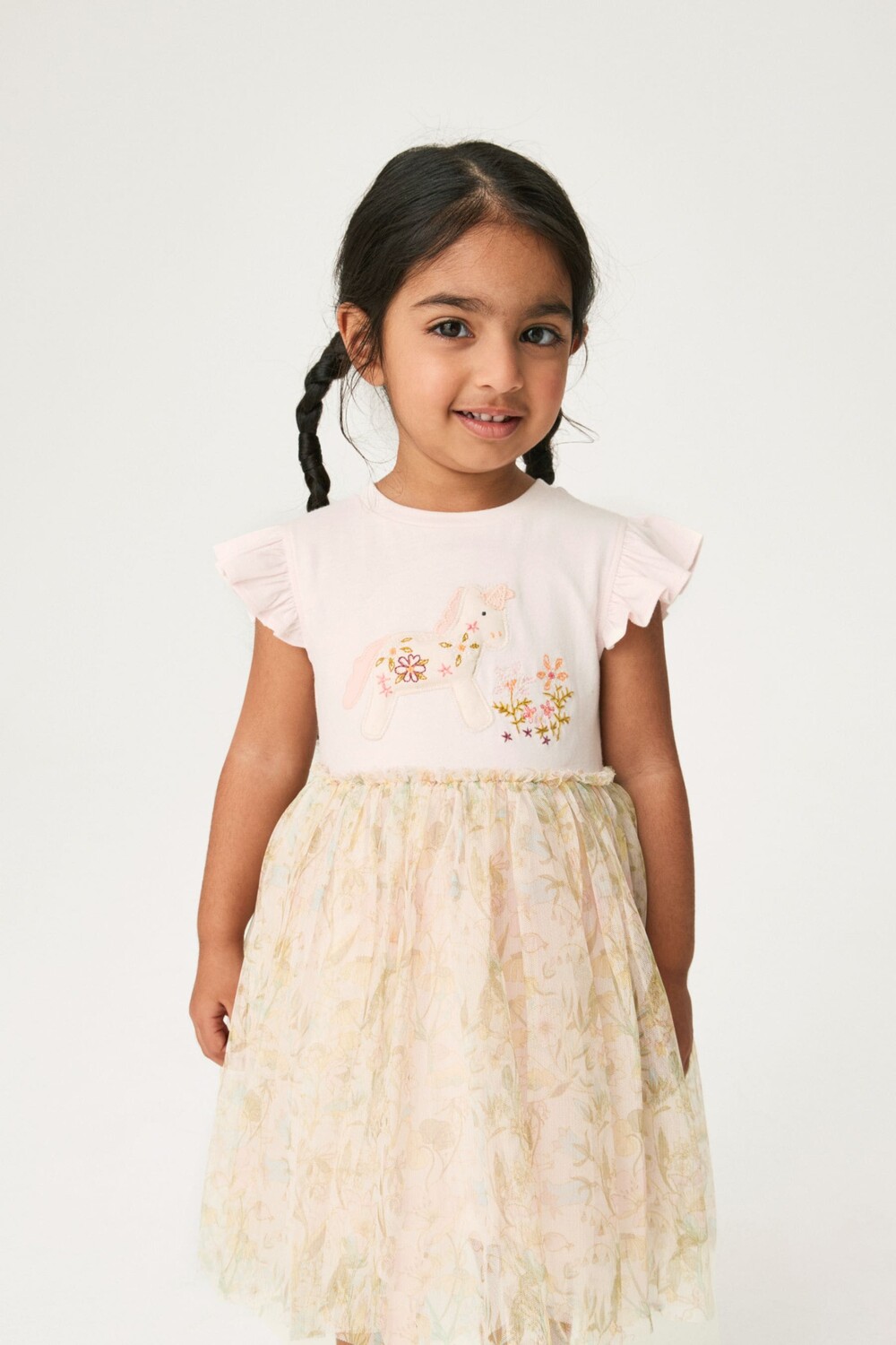 Платье с балетным низом Next, розовый
Платье с балетным низом Next, розовый