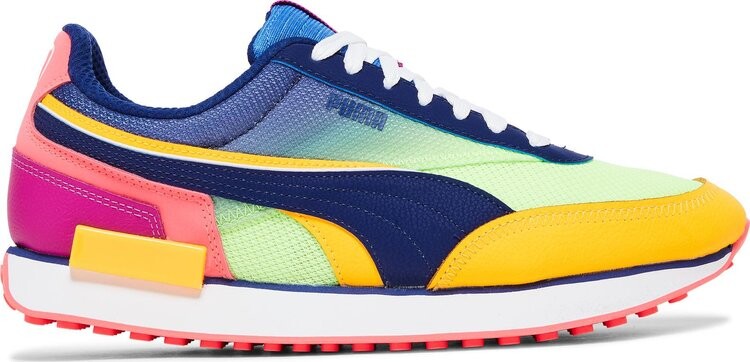 Кроссовки Puma Future Rider Sunset Fizzy Apple Sun Stream, синий 
Кроссовки Puma Future Rider Sunset Fizzy Apple Sun Stream, синий