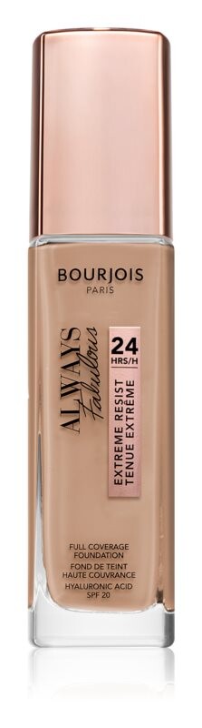Тональный крем повышенной стойкости SPF 20 Bourjois Always Fabulous, оттенок 200 Vanille Rosé 30 мл
Тональный крем повышенной стойкости SPF 20 Bourjois Always Fabulous, оттенок 200 Vanille Rosé 30 мл
