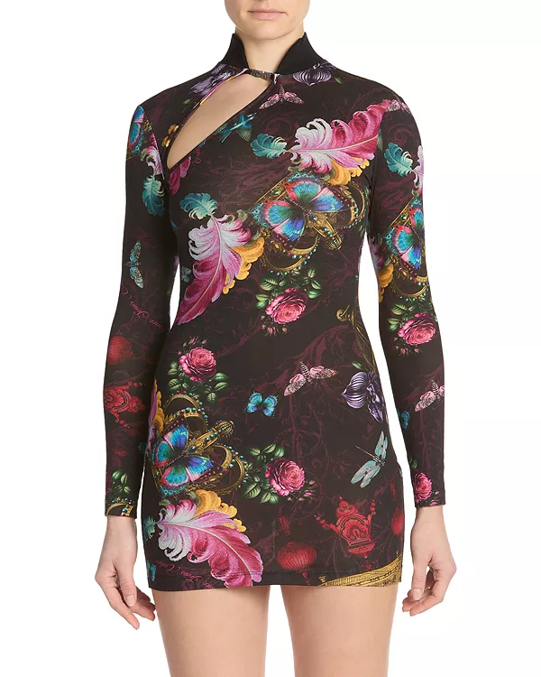 Платье с длинными рукавами и принтом Versace Jeans Couture, мультиколор
Платье с длинными рукавами и принтом Versace Jeans Couture, мультиколор
