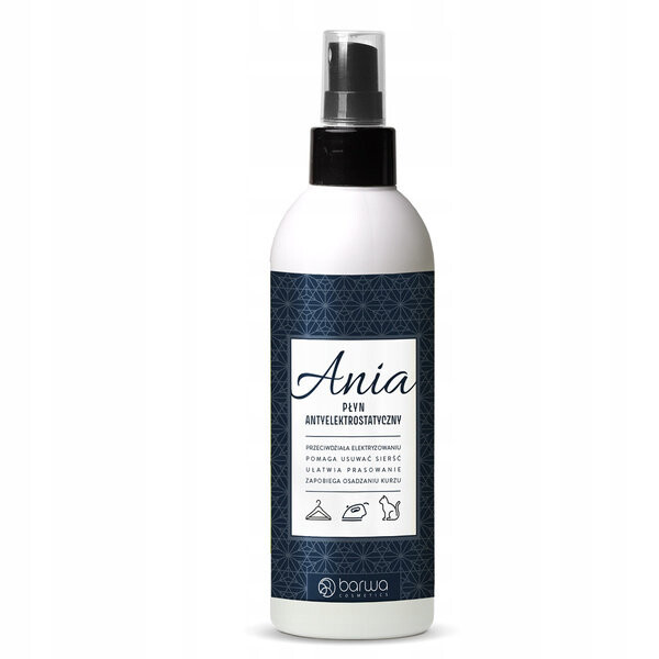 Barwa Ania, Электростатический жидкий спрей, 220 мл
Barwa Ania, Электростатический жидкий спрей, 220 мл