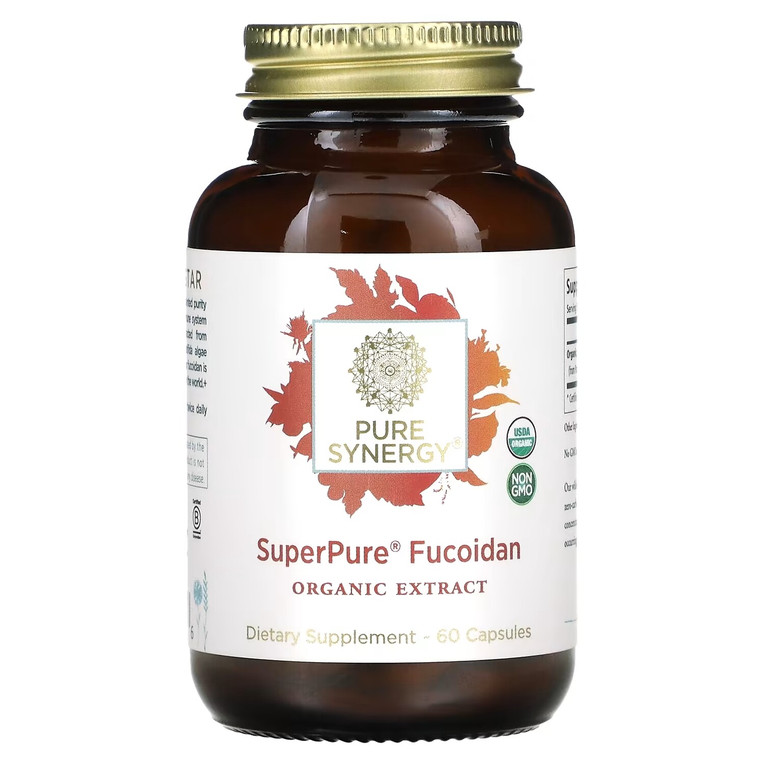 Pure Synergy SuperPure фукоидан, 60 капсул
Pure Synergy SuperPure фукоидан, 60 капсул