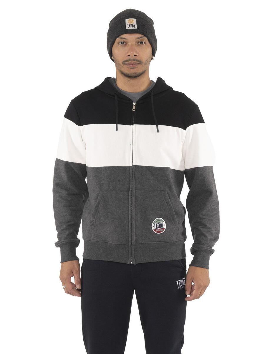 LEONE 1947 APPAREL Мужская университетская толстовка с капюшоном на молнии
LEONE 1947 APPAREL Мужская университетская толстовка с капюшоном на молнии