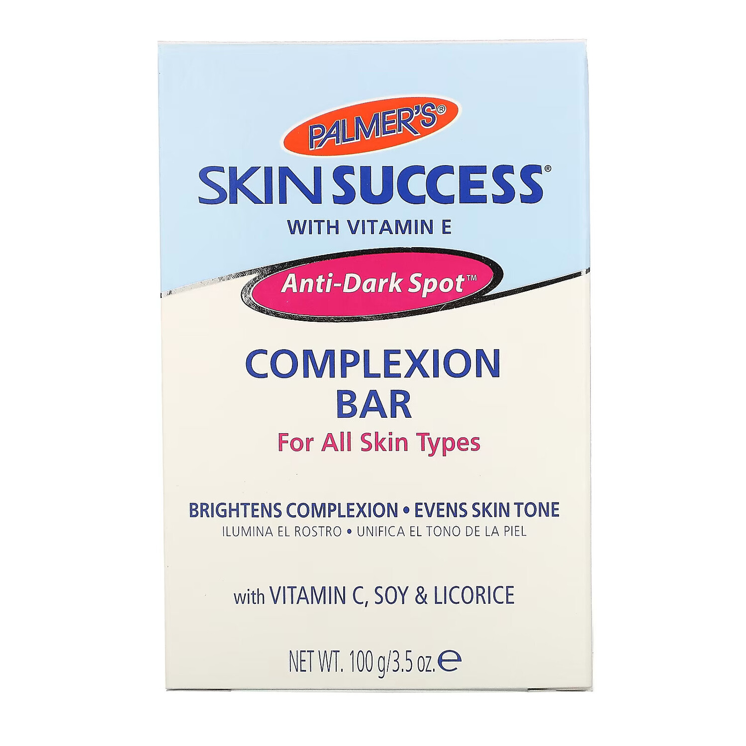 Palmer's, Skin Success with Vitamin E, средство для ухода за лицом, 100 г (3,5 унции)
Palmer's, Skin Success with Vitamin E, средство для ухода за лицом, 100 г (3,5 унции)