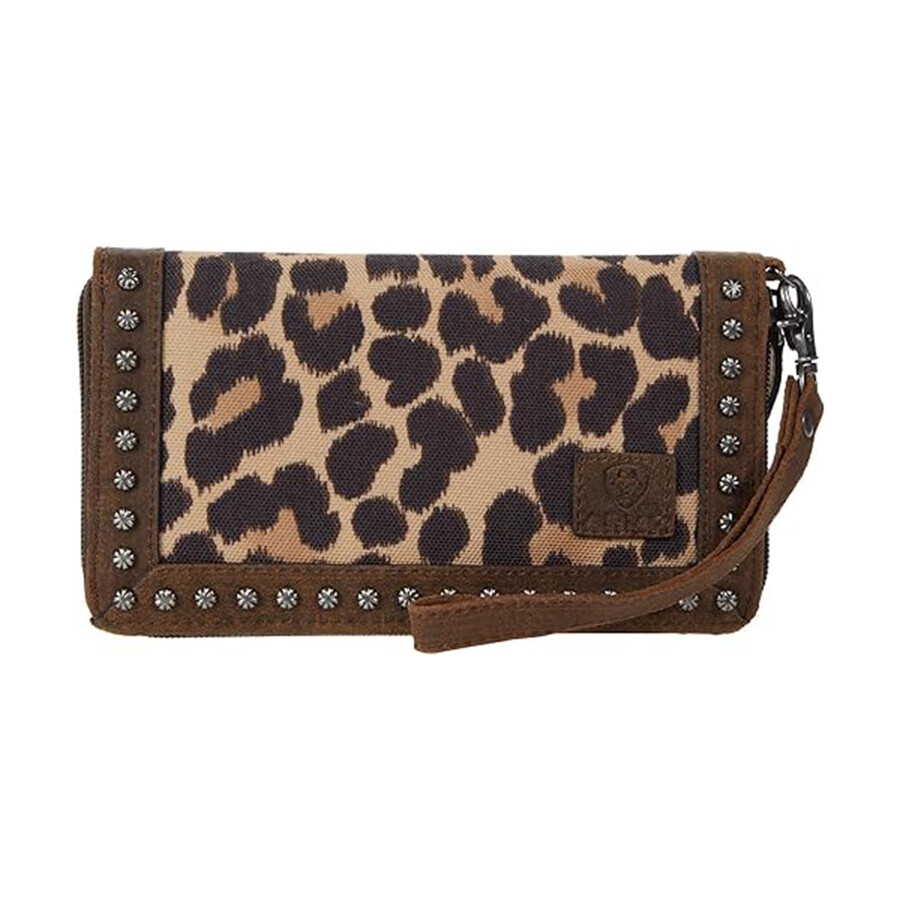 Хлопковый клатч с ремешком на запястье Ariat Cruiser, коричневый
Хлопковый клатч с ремешком на запястье Ariat Cruiser, коричневый