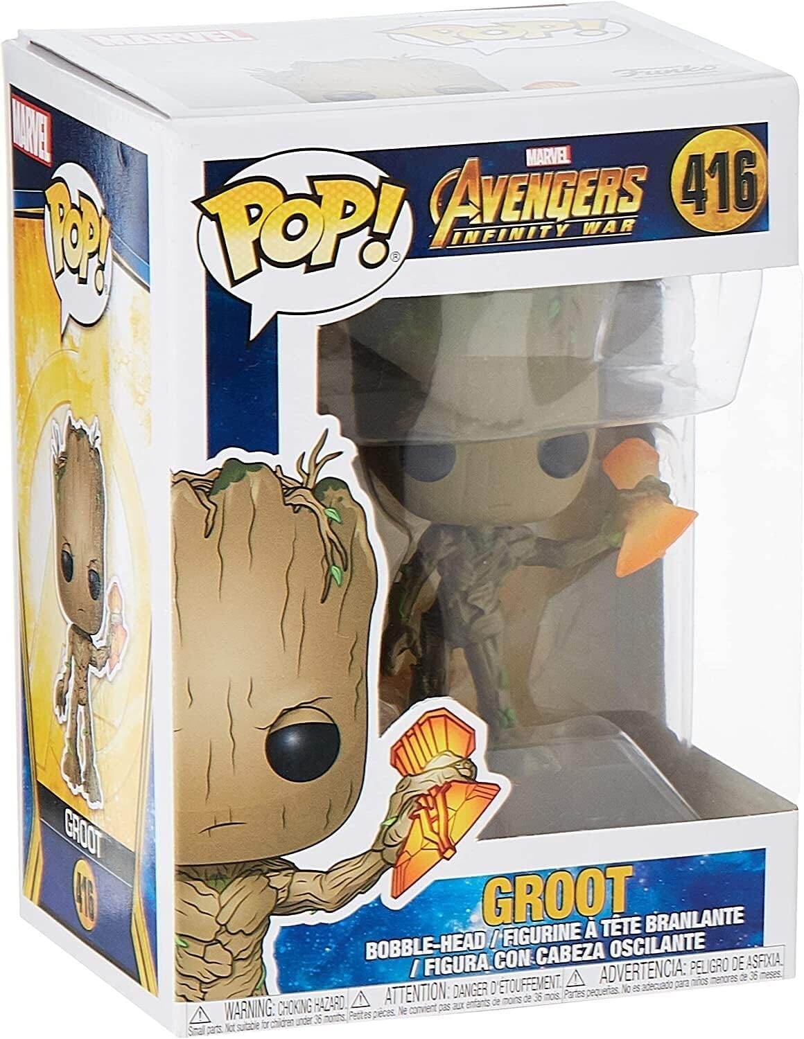 Фигурка Funko POP! Marvel: Avengers Infinity War - Groot with Stormbreaker - Multicolor, Standard
Фигурка Funko POP! Marvel: Avengers Infinity War - Groot with Stormbreaker - Multicolor, Standard