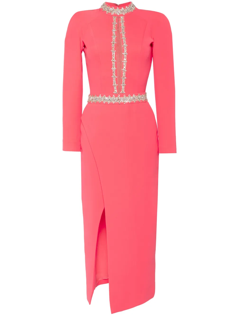 Платье миди с кристаллами Saiid Kobeisy, розовый
Платье миди с кристаллами Saiid Kobeisy, розовый