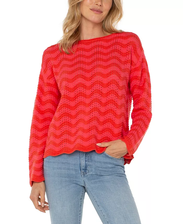 Женский свитер с вырезом-лодочкой и фестончатым подолом Liverpool Los Angeles, мультиколор
Женский свитер с вырезом-лодочкой и фестончатым подолом Liverpool Los Angeles, мультиколор