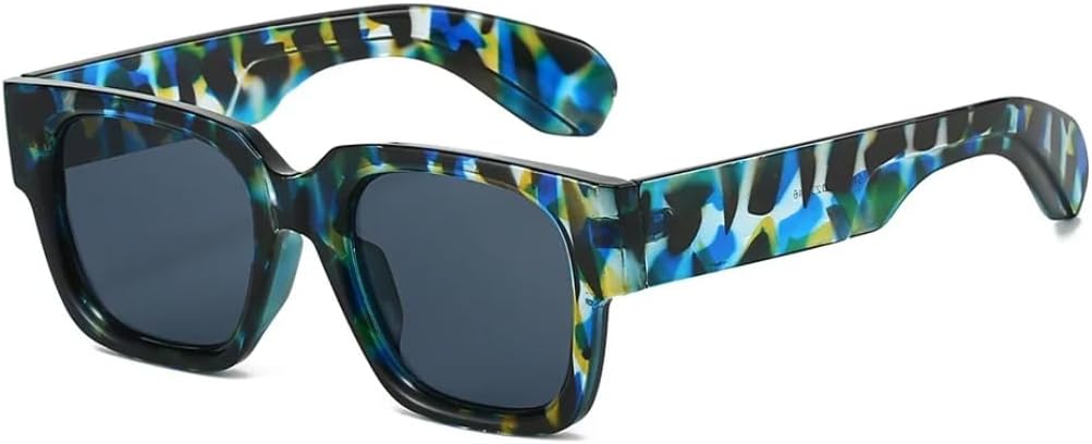 Женские солнцезащитные очки в стиле ретро с цветовым сочетанием, леопардовый градиентный дизайн, мужские повседневные очки с защитой от УФ-излучения UV400 SZVVBKK, Blue Leopard
Женские солнцезащитные очки в стиле ретро с цветовым сочетанием, леопардовый градиентный дизайн, мужские повседневные очки с защитой от УФ-излучения UV400 SZVVBKK, Blue Leopard