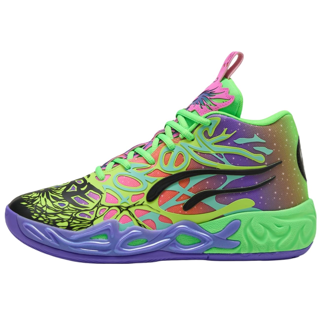 Кроссовки LaMelo Ball MB.04 Be You PUMA, Purple Green
Кроссовки LaMelo Ball MB.04 Be You PUMA, Purple Green