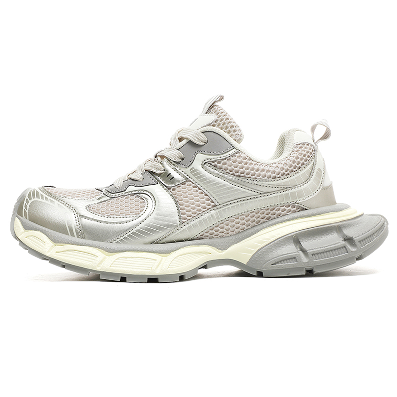 BEILIANYA Кроссовки Chunky Unisex низкие светло-бежевые/черные - черные серебристые, цвет Black Silver
BEILIANYA Кроссовки Chunky Unisex низкие светло-бежевые/черные - черные серебристые, цвет Black Silver