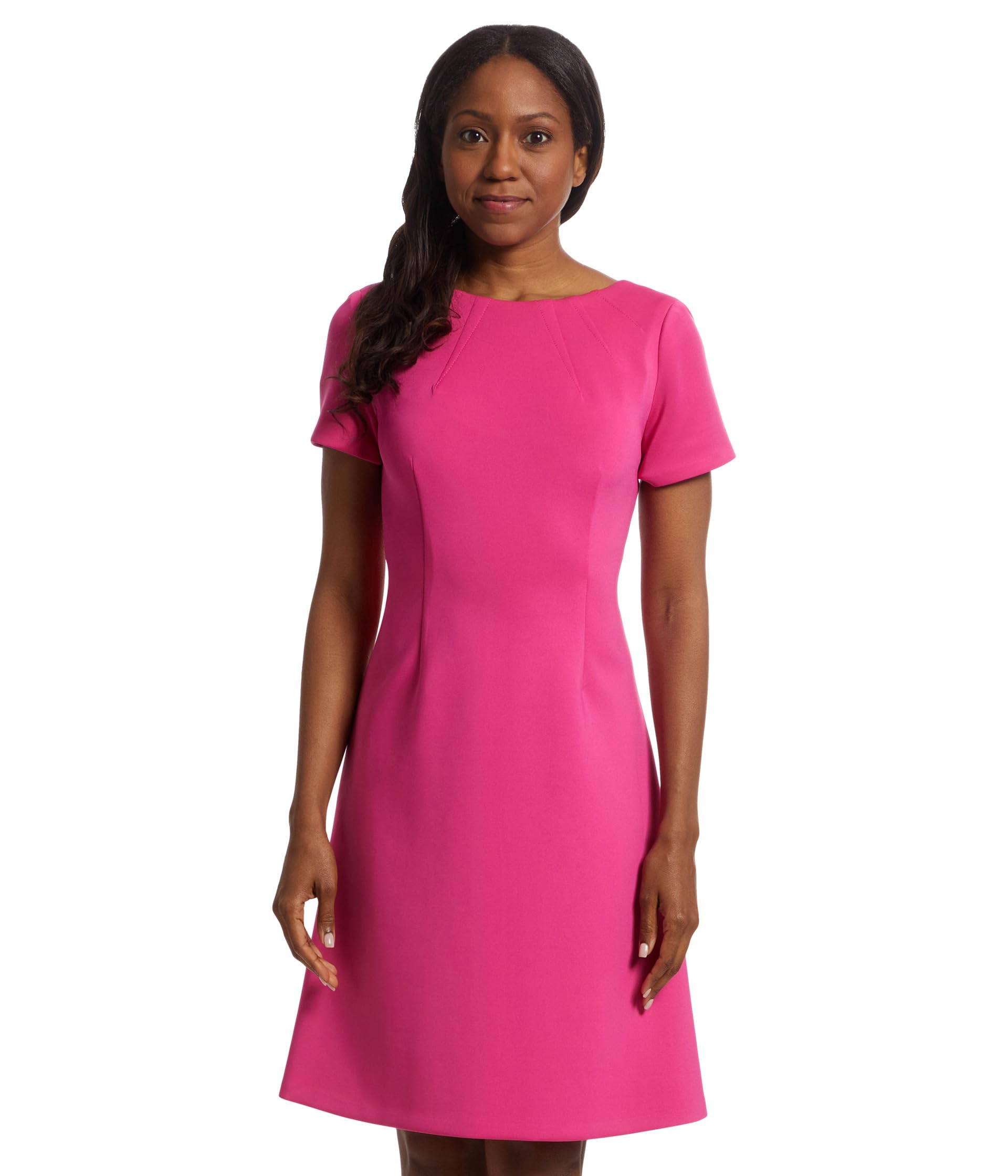 Платье Calvin Klein Scuba Short Sleeve Solid Aline, Hibiscus
Платье Calvin Klein Scuba Short Sleeve Solid Aline, Hibiscus