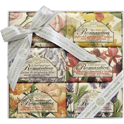 NESTI DANTE Romantica Мыло «Флорентийская роза и пион», 250 г, 6 шт.
NESTI DANTE Romantica Мыло «Флорентийская роза и пион», 250 г, 6 шт.