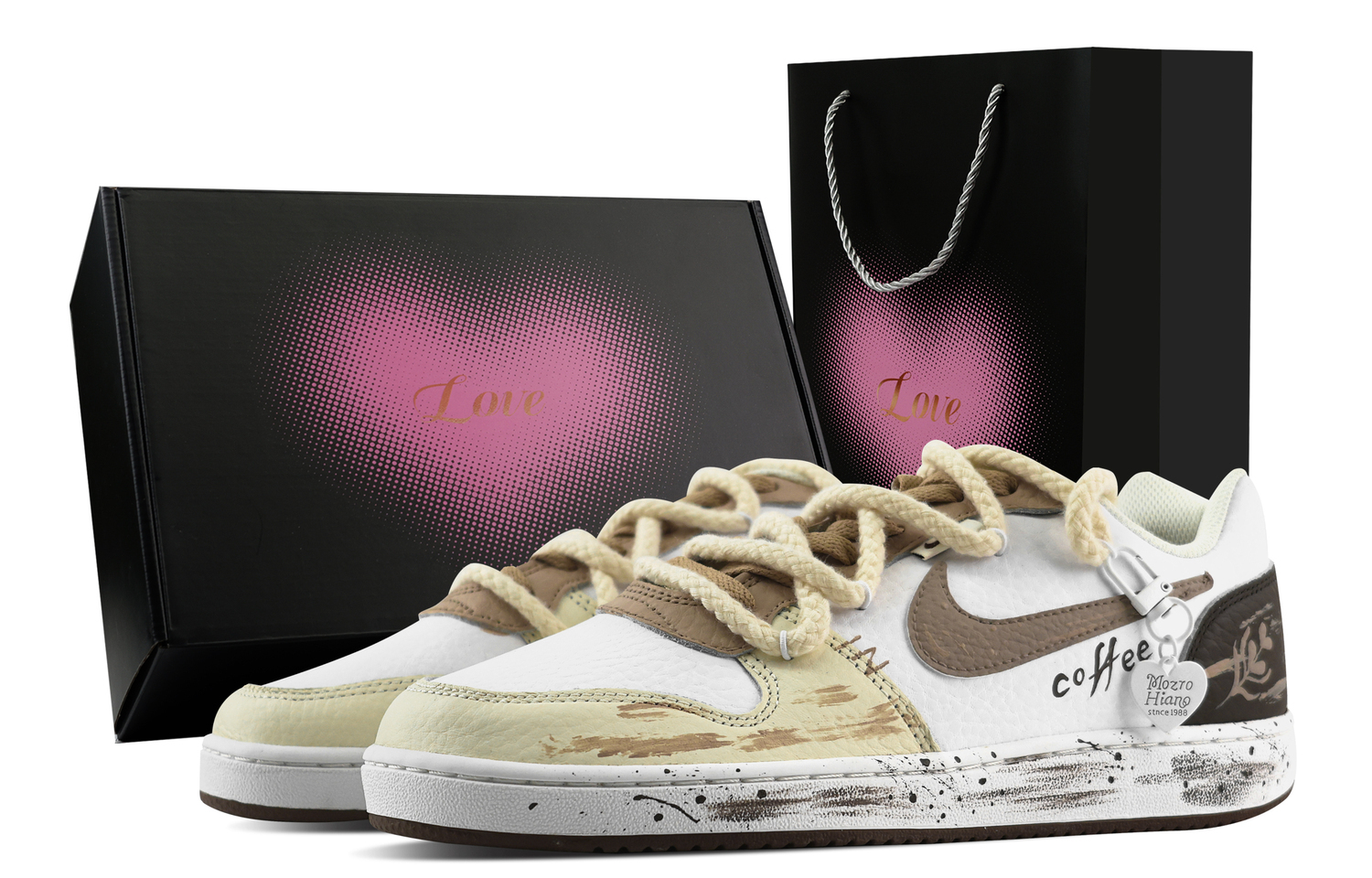 Nike Кроссовки для скейтборда EBERNON Coffee Graffiti, Heart Box, устойчивые к истиранию, низкие, мужские, желто-коричневые
Nike Кроссовки для скейтборда EBERNON Coffee Graffiti, Heart Box, устойчивые к истиранию, низкие, мужские, желто-коричневые