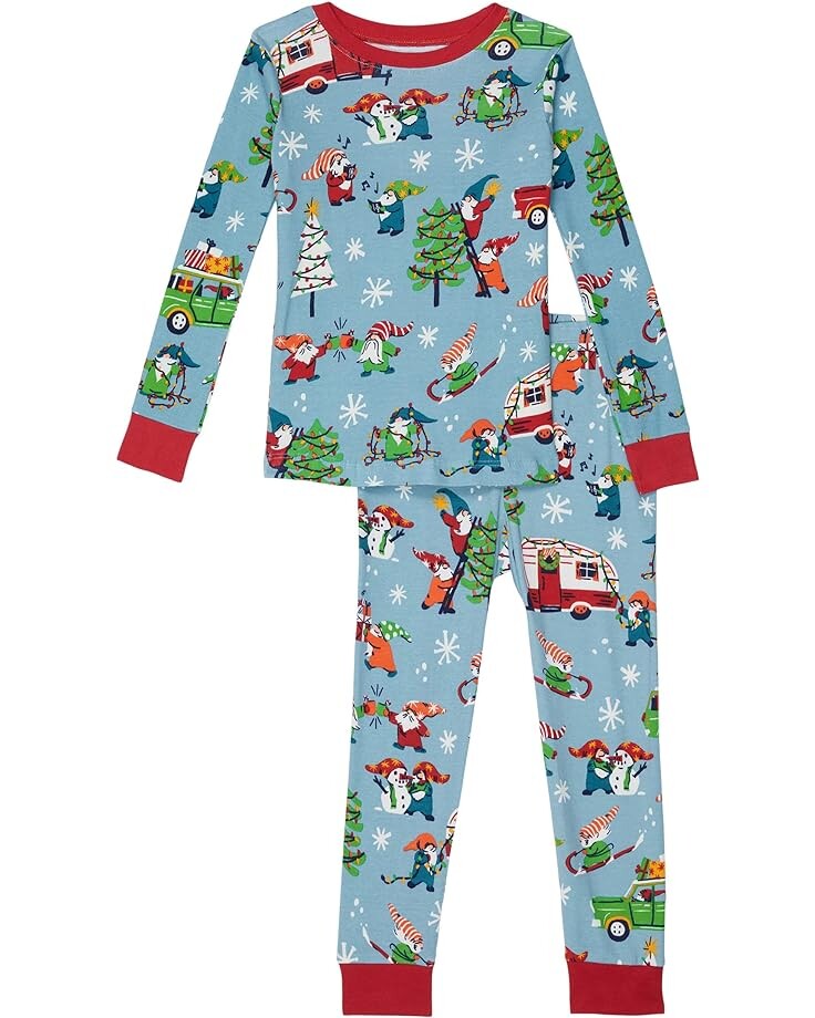 Пижамный комплект Little Blue House By Hatley Gnome For The Holidays Pajama Set, синий
Пижамный комплект Little Blue House By Hatley Gnome For The Holidays Pajama Set, синий
