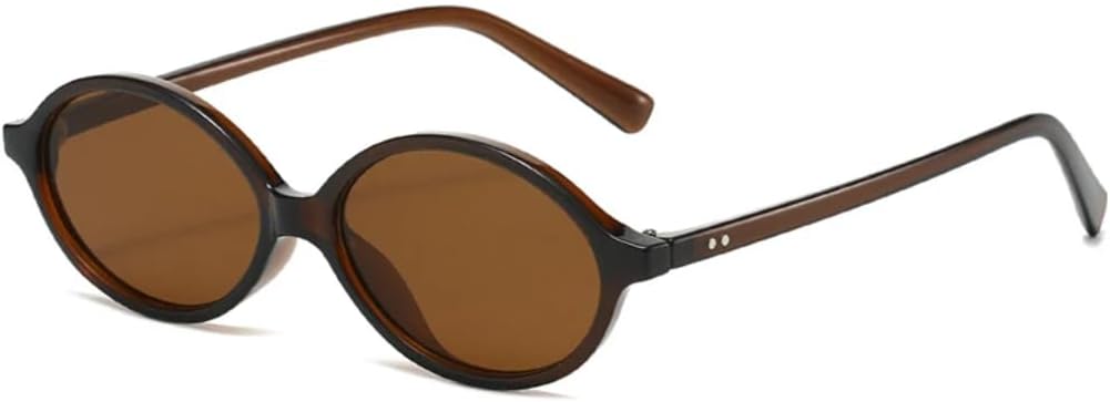 Модные маленькие овальные солнцезащитные очки для женщин в стиле ретро-панк с заклепками, мужские солнцезащитные очки с защитой от УФ-излучения UV400 UUPTTPL, Brown Tea
Модные маленькие овальные солнцезащитные очки для женщин в стиле ретро-панк с заклепками, мужские солнцезащитные очки с защитой от УФ-излучения UV400 UUPTTPL, Brown Tea