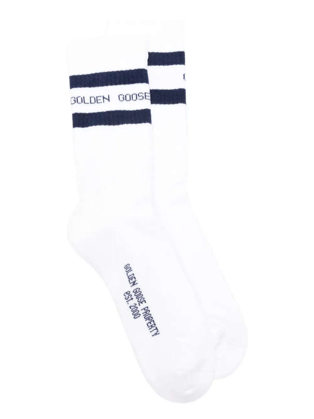 Полосатые носки Golden Goose, белый
Полосатые носки Golden Goose, белый