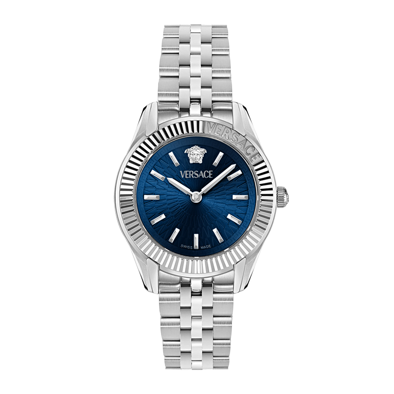 VERSACE Женские часы на кварцевом механизме с зеленым циферблатом 30 и браслетом из нержавеющей стали
VERSACE Женские часы на кварцевом механизме с зеленым циферблатом 30 и браслетом из нержавеющей стали