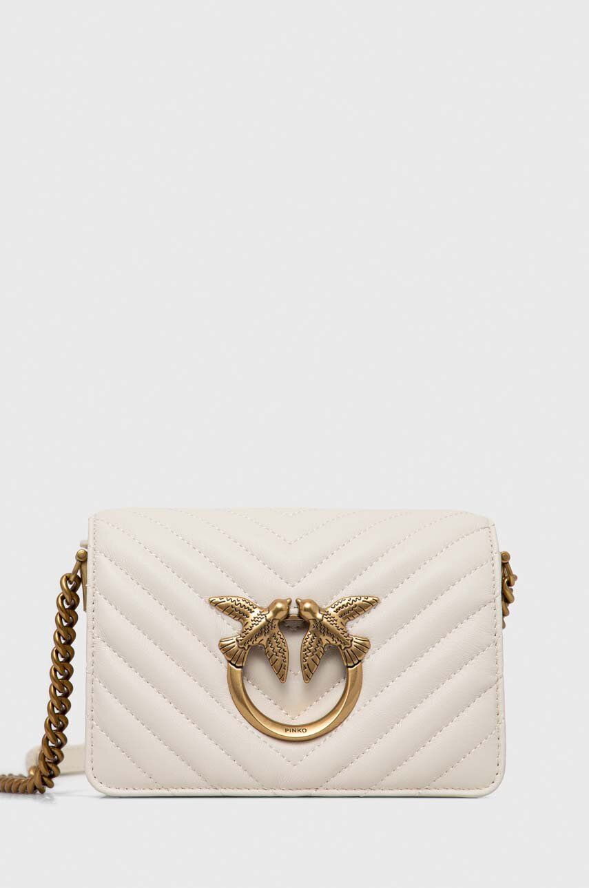 Кожаная сумочка Pinko, белый
Кожаная сумочка Pinko, белый