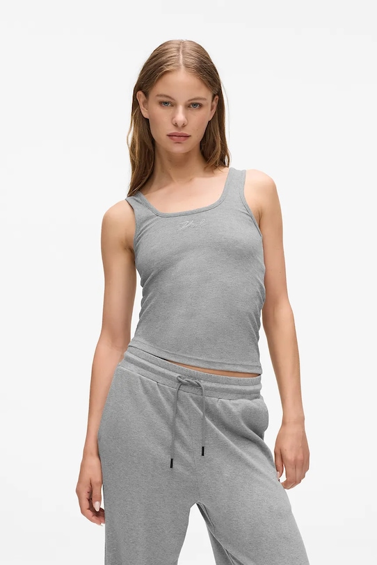 Топ Karl Lagerfeld, серый
Топ Karl Lagerfeld, серый