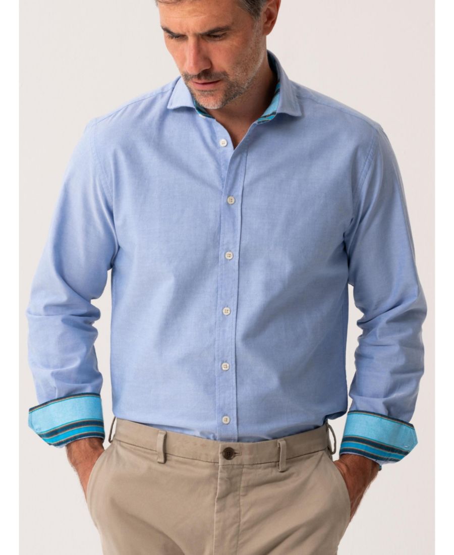 Мужская рубашка на пуговицах Koy Clothing, Blue
Мужская рубашка на пуговицах Koy Clothing, Blue