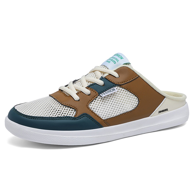 King Jinmai Мужские тапочки с закрытым носком на резиновой подошве устойчивые к истиранию бежево-коричневые, цвет Beige Brown
King Jinmai Мужские тапочки с закрытым носком на резиновой подошве устойчивые к истиранию бежево-коричневые, цвет Beige Brown