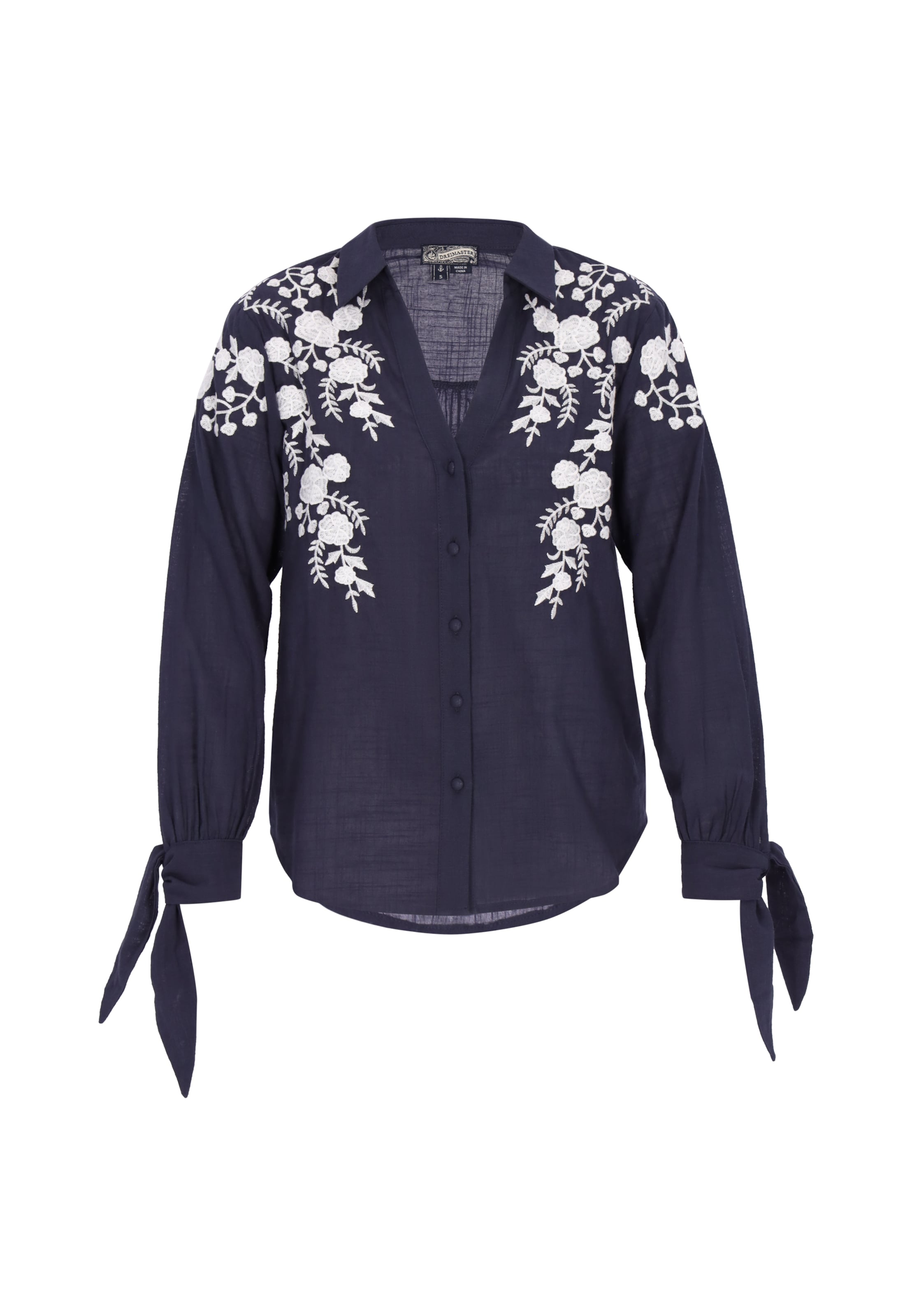 DreiMaster Vintage Блузка в цвете Navy
DreiMaster Vintage Блузка в цвете Navy