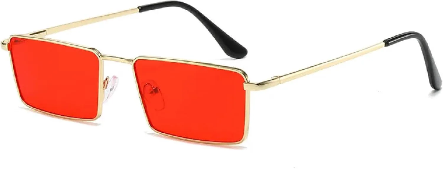 Солнцезащитные очки с защитой от УФ-излучения UV400 | Металлическая оправа | Для женщин и мужчин | Для занятий спортом на открытом воздухе и вождения DSVIGF, Gold-red
Солнцезащитные очки с защитой от УФ-излучения UV400 | Металлическая оправа | Для женщин и мужчин | Для занятий спортом на открытом воздухе и вождения DSVIGF, Gold-red