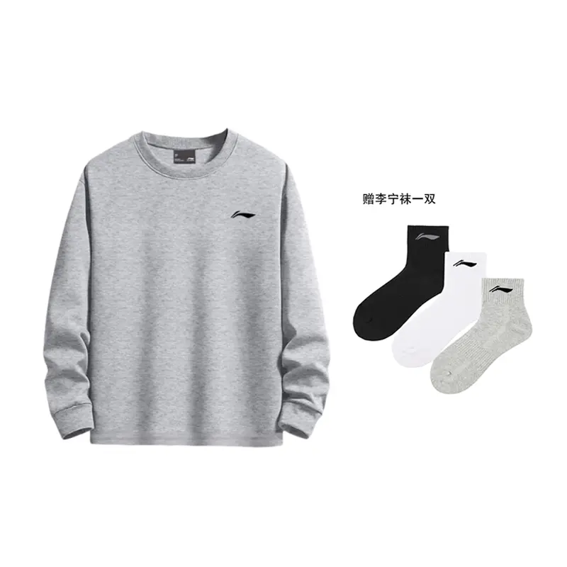 LINING Свитшот мужской вересково-серый
LINING Свитшот мужской вересково-серый