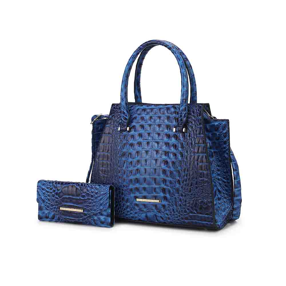 Сумка-тоут Viridiana Luxe с тиснением под крокодила. Элегантная и универсальная сумка MKF Collection By Mia K., цвет royal
Сумка-тоут Viridiana Luxe с тиснением под крокодила. Элегантная и универсальная сумка MKF Collection By Mia K., цвет royal