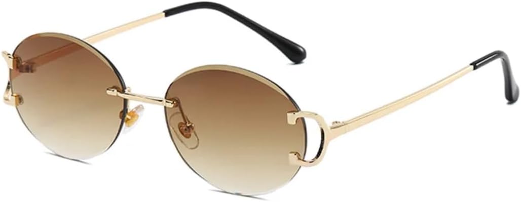 Солнцезащитные очки с защитой от УФ-излучения UV400 | Без оправы, овальные, розовые, разноцветные линзы | Для женщин и мужчин, для занятий спортом на открытом воздухе и вождения DSVIGF, 04
Солнцезащитные очки с защитой от УФ-излучения UV400 | Без оправы, овальные, розовые, разноцветные линзы | Для женщин и мужчин, для занятий спортом на открытом воздухе и вождения DSVIGF, 04