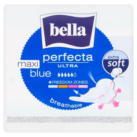 Прокладки гигиенические, 8 шт. Bella Perfecta Ultra Maxi Blue, TZMO
Прокладки гигиенические, 8 шт. Bella Perfecta Ultra Maxi Blue, TZMO