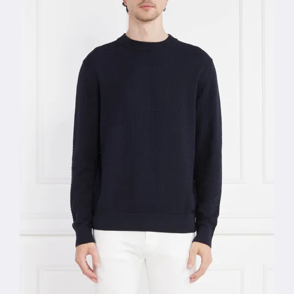 Свитер комфортного кроя Hugo, синий
Свитер комфортного кроя Hugo, синий