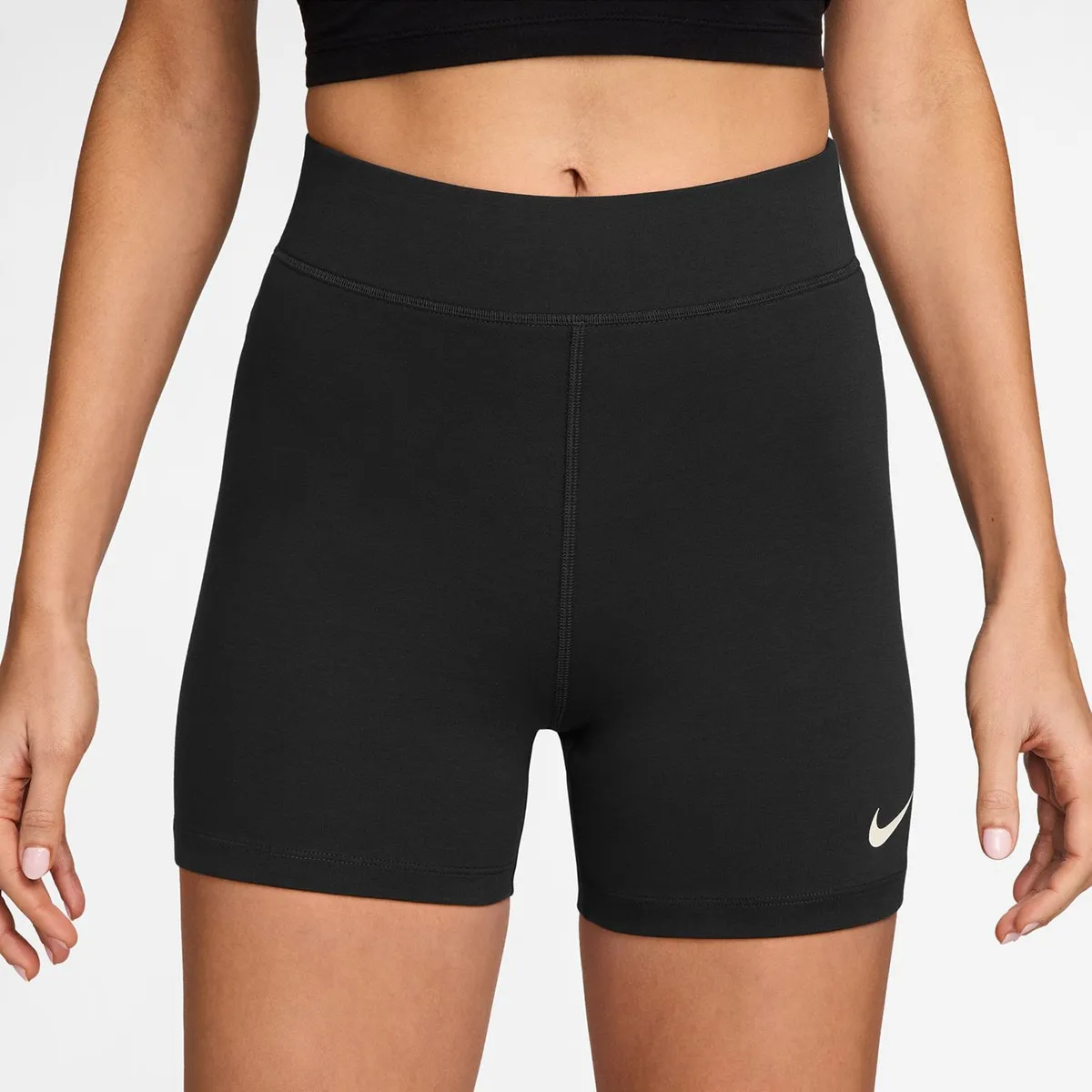 Женская короткая майка Sportswear Classic Nike, черный
Женская короткая майка Sportswear Classic Nike, черный