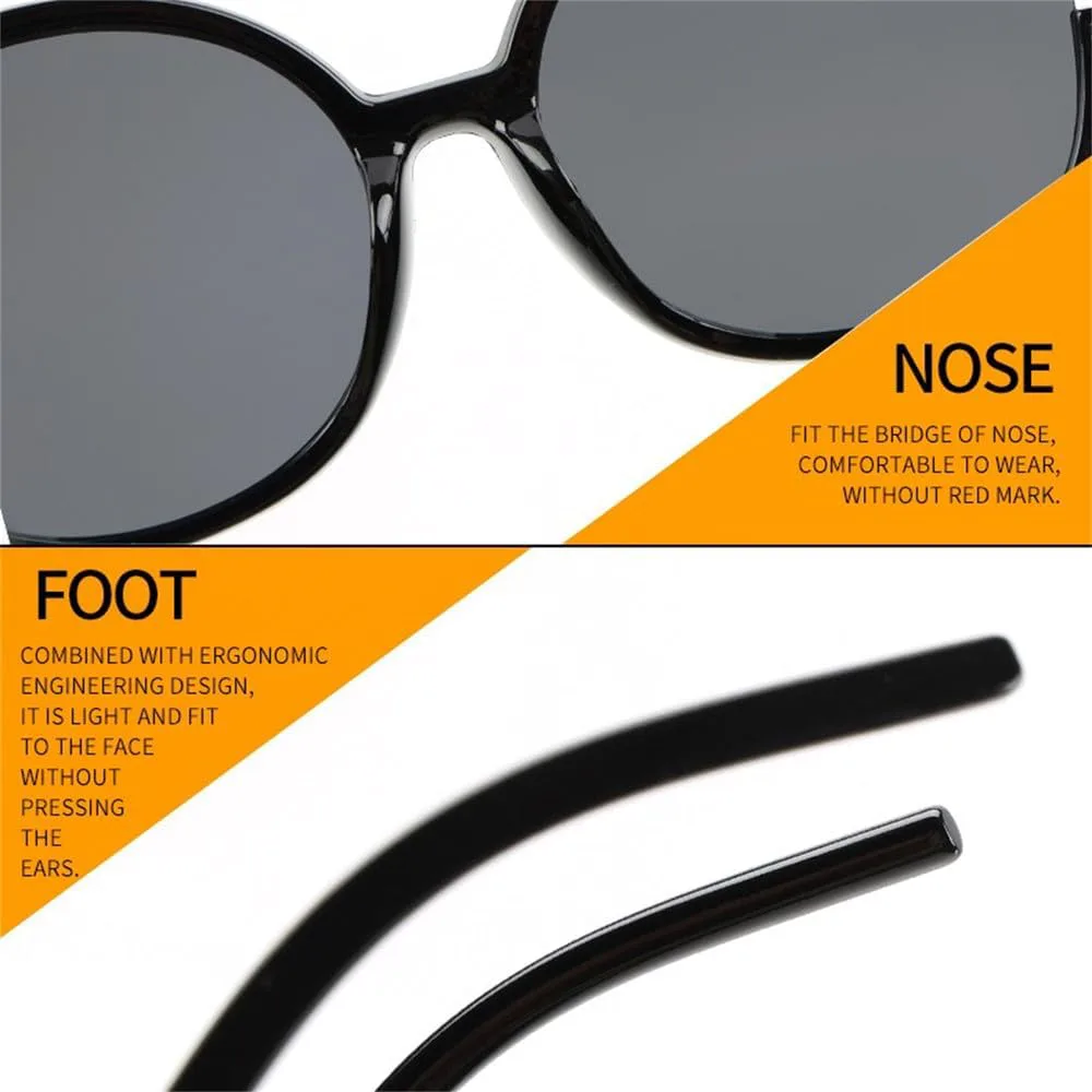 Круглые солнцезащитные очки для женщин, поликарбонат, градиентные линзы, оправа с леопардовым принтом, защита от УФ-излучения UV400, m1391 Generic, M-1392
Круглые солнцезащитные очки для женщин, поликарбонат, градиентные линзы, оправа с леопардовым принтом, защита от УФ-излучения UV400, m1391 Generic, M-1392