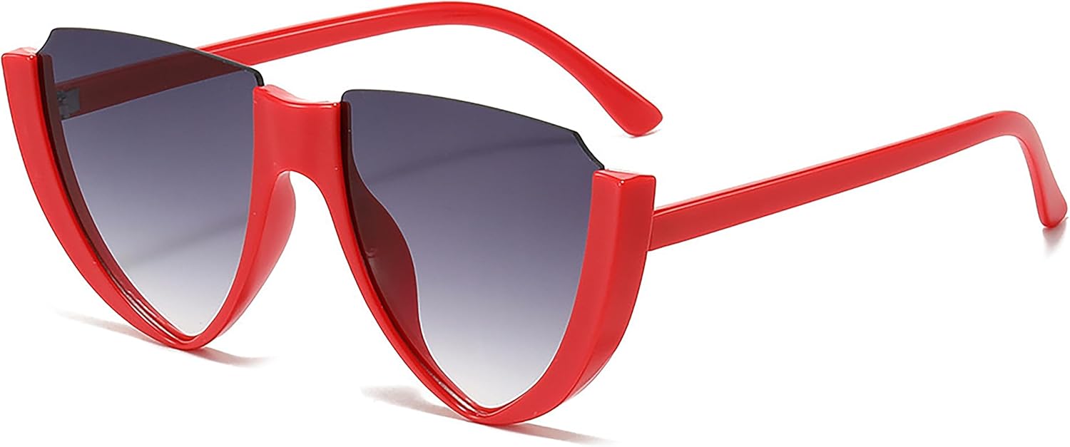 Винтажные солнцезащитные очки в полуободковой оправе для женщин и мужчин, модель «кошачий глаз», маленькие, черные, белые, красные, разноцветные, прозрачные, с защитой от УФ-излучения UV400 Generic, E
Винтажные солнцезащитные очки в полуободковой оправе для женщин и мужчин, модель «кошачий глаз», маленькие, черные, белые, красные, разноцветные, прозрачные, с защитой от УФ-излучения UV400 Generic, E