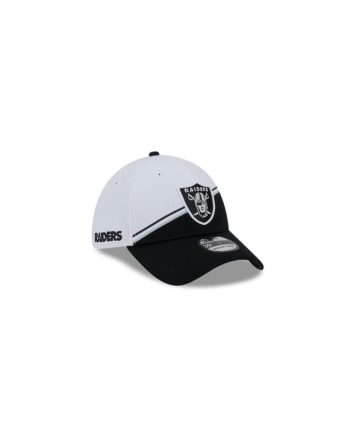 Мужская белая, черная гибкая кепка Las Vegas Raiders 2023 NFL Sideline 39THIRTY New Era
Мужская белая, черная гибкая кепка Las Vegas Raiders 2023 NFL Sideline 39THIRTY New Era