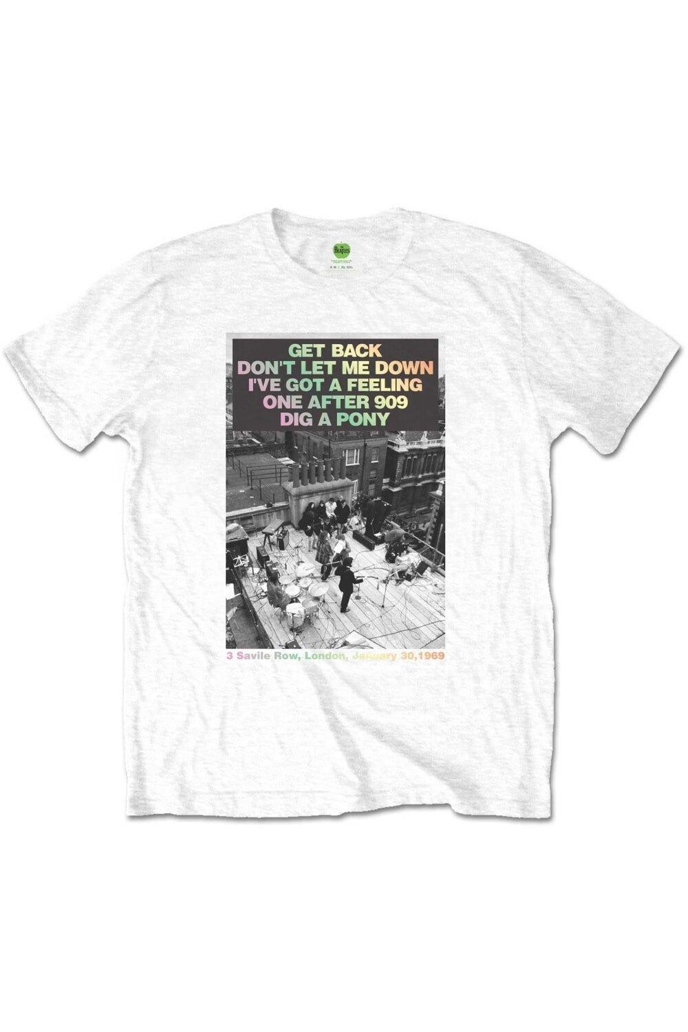 Хлопковая футболка с градиентом Rooftop Songs The Beatles, белый
Хлопковая футболка с градиентом Rooftop Songs The Beatles, белый