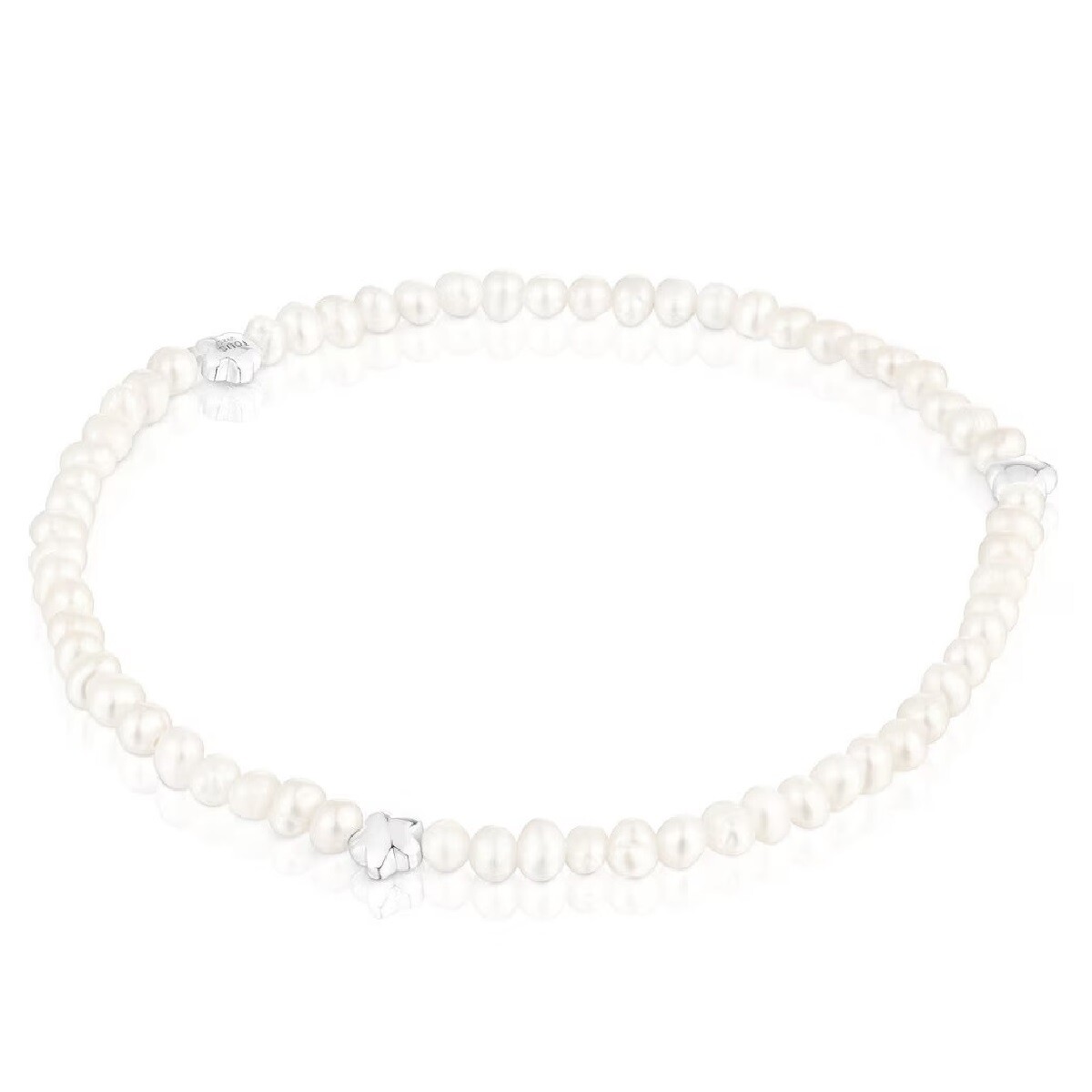 Браслет Tous Bold Motif Elastic Flower Motifs, серебро/жемчуг
Браслет Tous Bold Motif Elastic Flower Motifs, серебро/жемчуг