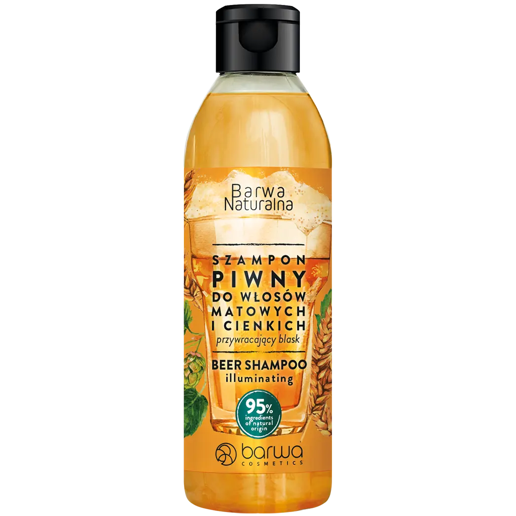 Barwa Naturalna пивной шампунь для тусклых и тонких волос, 300 мл
Barwa Naturalna пивной шампунь для тусклых и тонких волос, 300 мл