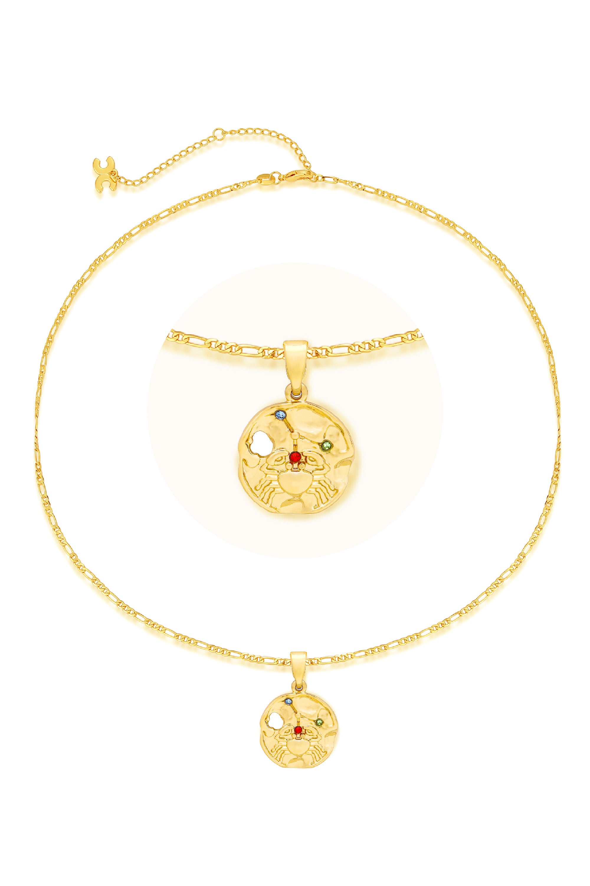 Комплект из золотого скульптурного кулона со знаком зодиака - Овен Classicharms, Cancer
Комплект из золотого скульптурного кулона со знаком зодиака - Овен Classicharms, Cancer