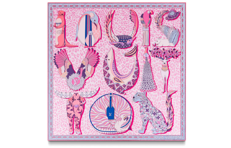 Шарф Louis Vuitton шелковый, розовый
Шарф Louis Vuitton шелковый, розовый